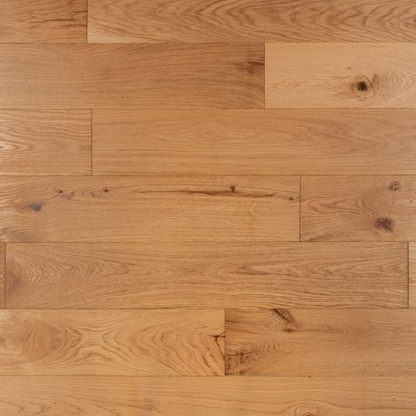 Natural Brushed Oiled Engineered Oak Flooring | Pukka Flooring