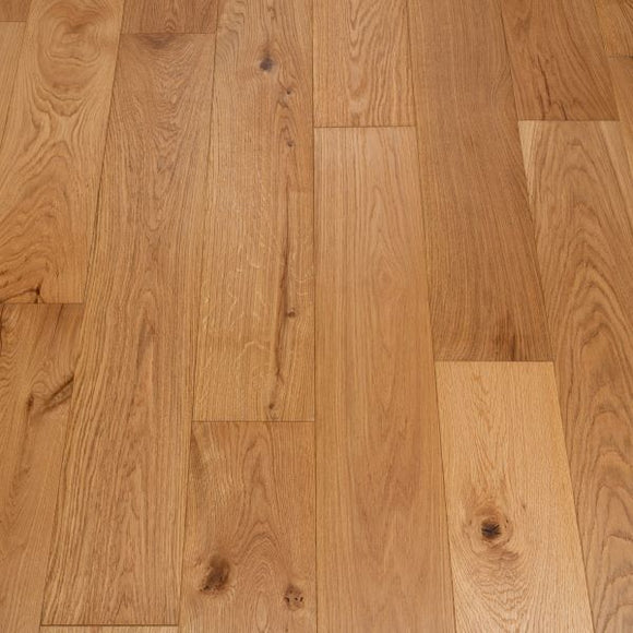 Natural Brushed Oiled Engineered Oak Flooring | Pukka Flooring