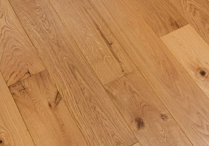 Natural Brushed Oiled Engineered Oak Flooring | Pukka Flooring