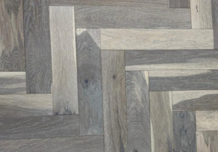 Mystic Smoked Grey Engineered Herringbone Flooring | Pukka Flooring