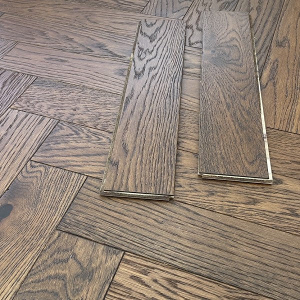 Whiskey Oak Engineered Herringbone Flooring | Pukka Flooring
