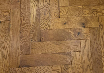 Golden Wheat Engineered Herringbone Flooring | Pukka Flooring