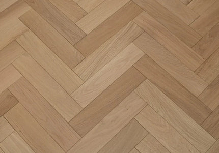 Classic Invisible Lacquered Engineered Oak Herringbone Flooring | Pukka Flooring