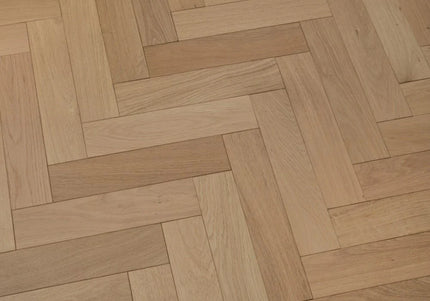 AB White Oiled Engineered Oak Herringbone Flooring | Pukka Flooring