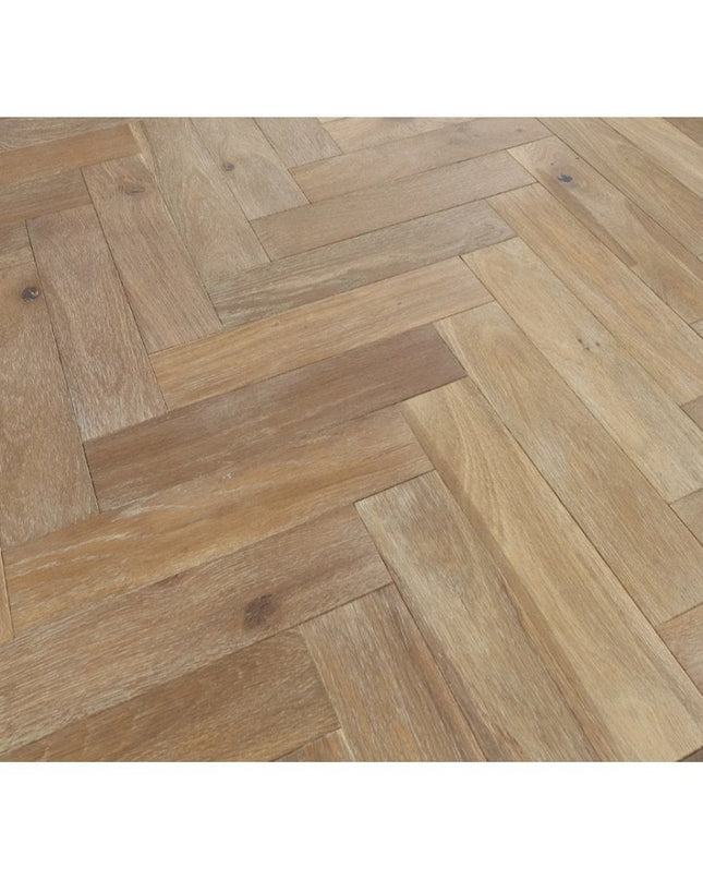 Neptune Smoked Grey UV Oiled Parquet Flooring | Pukka Flooring