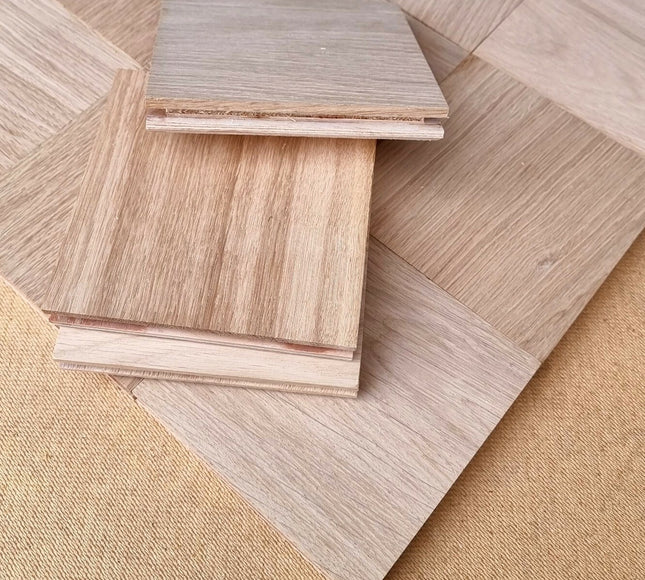 Square Natural Weaves Parquet Flooring | Pukka Flooring