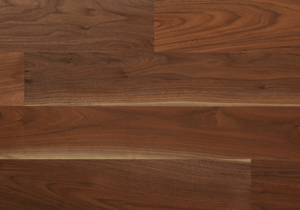 Unfinished Walnut Plank Engineered Flooring | Pukka Flooring