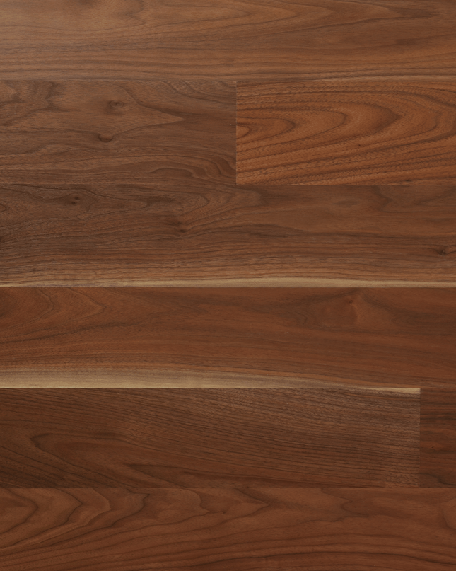 Unfinished Walnut Plank Engineered Flooring | Pukka Flooring