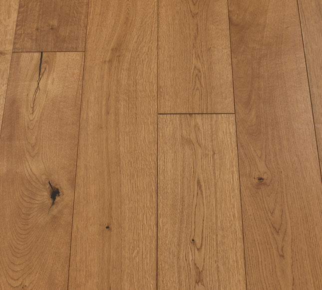 Bracken Oak 3-Layer Brushed UV Oiled T&G Flooring 18/4 190 1900  |Pukka Flooring