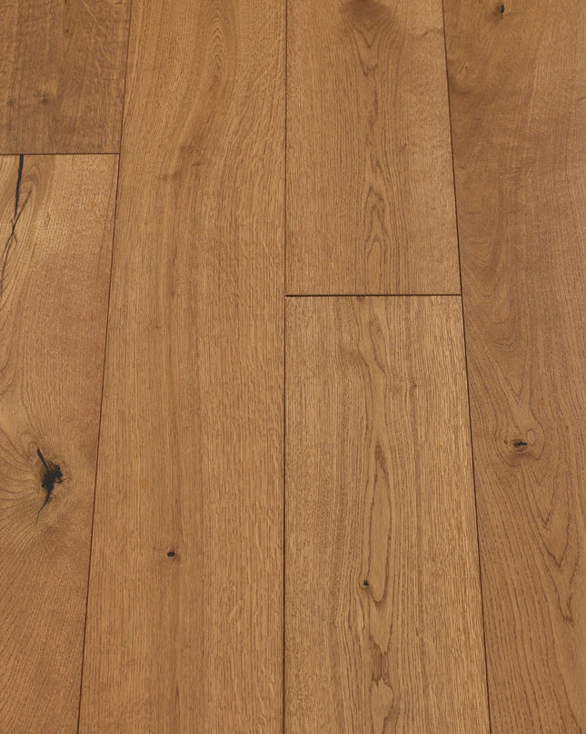 Bracken Oak 3-Layer Brushed UV Oiled T&G Flooring 18/4 190 1900  |Pukka Flooring