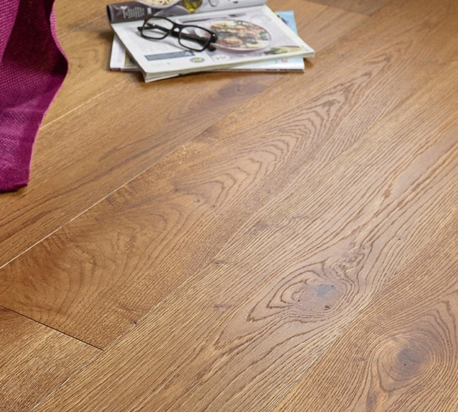 Natural Smoked 3D Brushed Oak Flooring  |Pukka Flooring