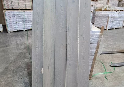 Grey Bark UV Lacquered T&G Oak Flooring 15/4 190 1900  |Pukka Flooring