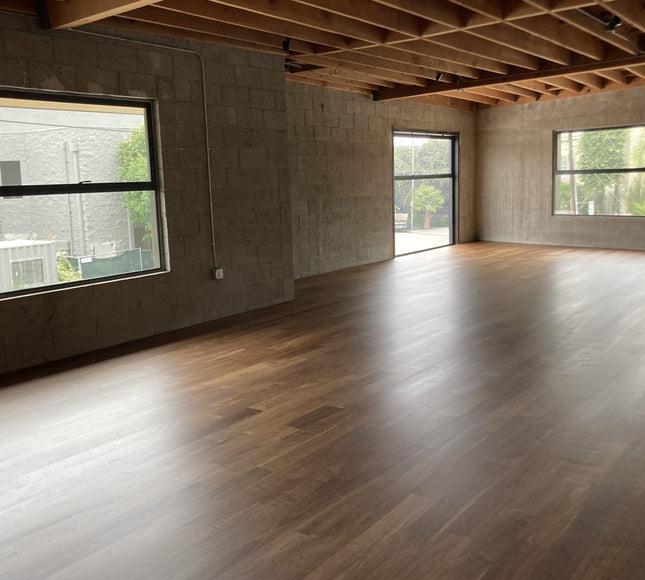 Unfinished Walnut Plank Engineered Flooring | Pukka Flooring