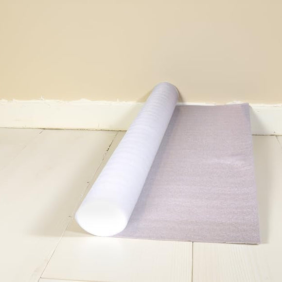 White Protection EPE 3.3mm x 1000mm x 15000mm - Durable Underlay for Wood Flooring | Pukka Flooring