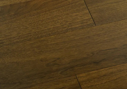 Unfinished Walnut Wide Plank Engineered Flooring | Pukka Flooring