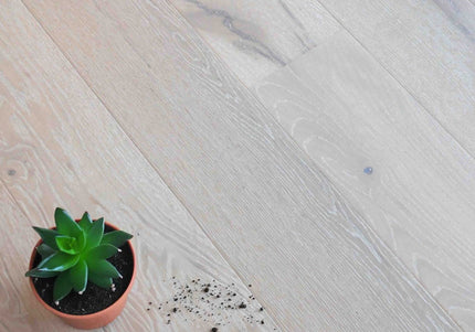 The Inferno White Brushed UV Lacquered Oak Flooring  |Pukka Flooring