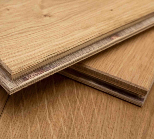 Natural Click Brushed Plank Engineered Flooring | Pukka Flooring