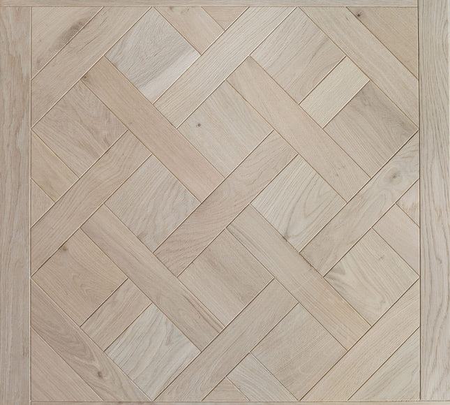 Smoked Versailles Weaves Parquet Flooring | Pukka Flooring