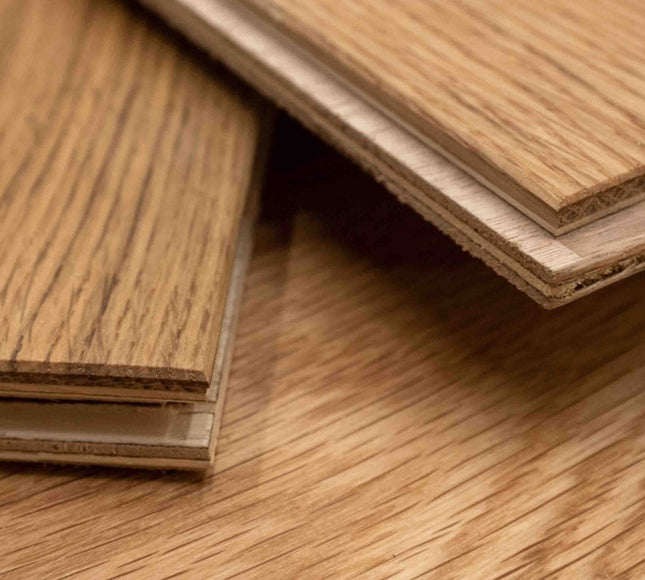 Natural XL Herringbone Engineered Wood Flooring | Pukka Flooring