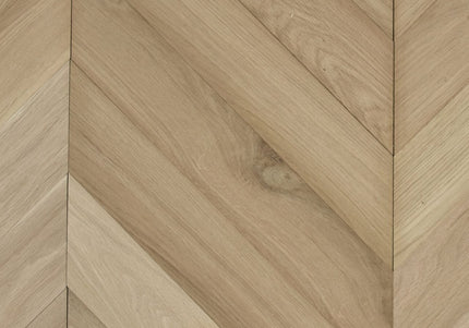 Unfinished Oak Chevron Engineered Flooring | Pukka Flooring
