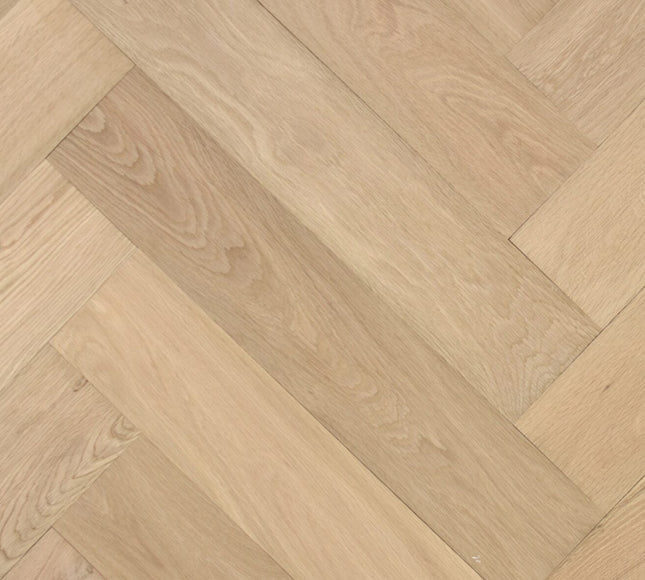 Unfinished Oak Parquet Engineered Flooring | Pukka Flooring