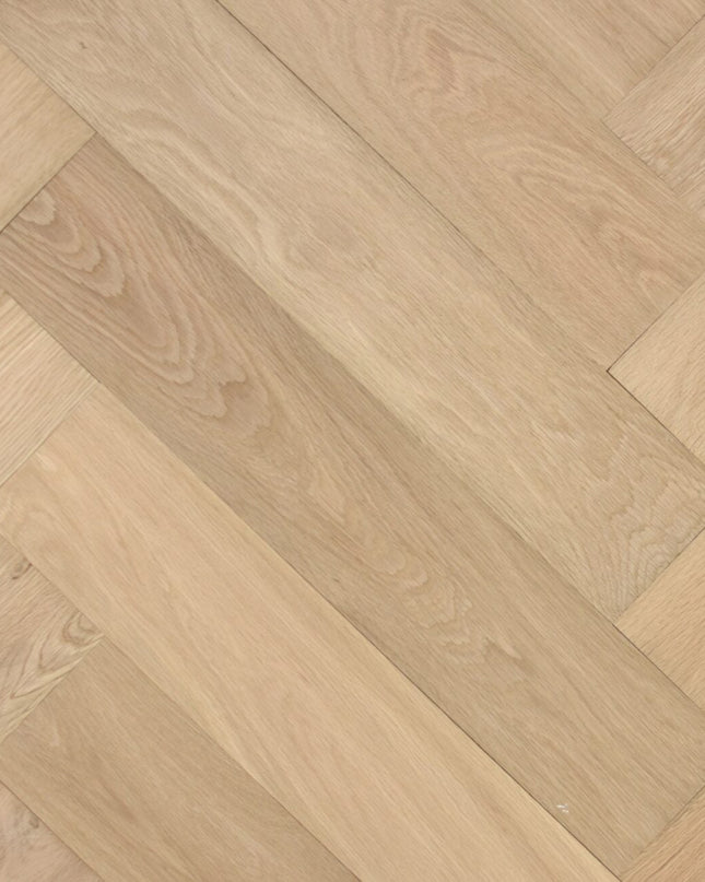 Unfinished Oak Parquet Engineered Flooring | Pukka Flooring