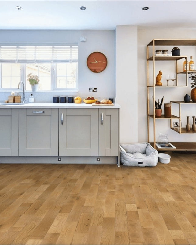 Limed Brushed Oak Engineered Flooring | Pukka Flooring