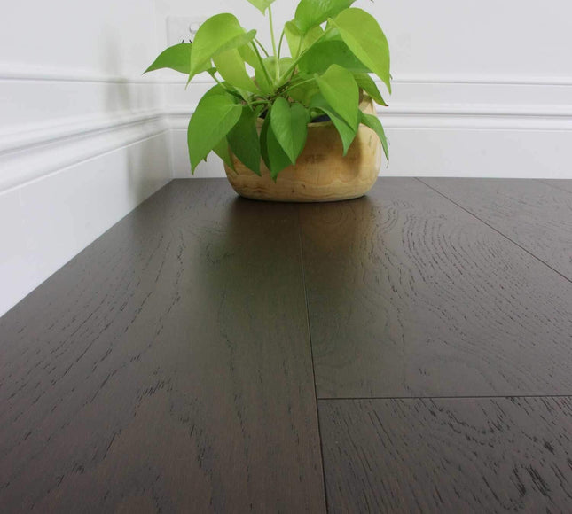 Unfinished Walnut Oversized Plank Engineered Flooring | Pukka Flooring