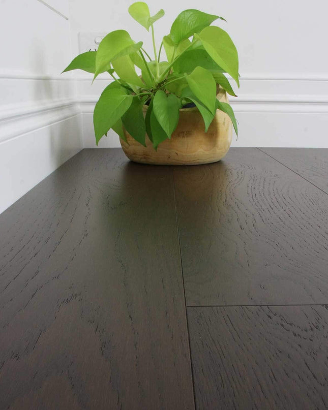 Unfinished Walnut Oversized Plank Engineered Flooring | Pukka Flooring