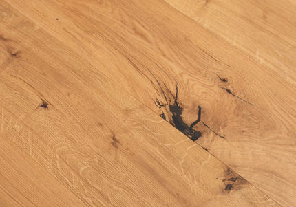Natural Brushed XL Plank Engineered Wood Flooring | Pukka Flooring