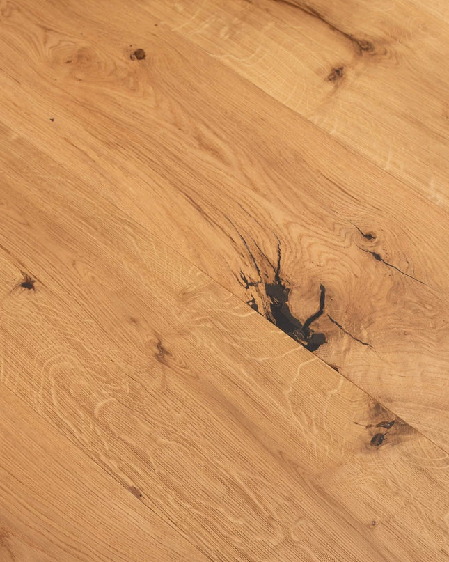 Natural Brushed XL Plank Engineered Wood Flooring | Pukka Flooring