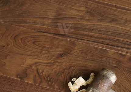 Unfinished Walnut Wide Plank Engineered Flooring | Pukka Flooring