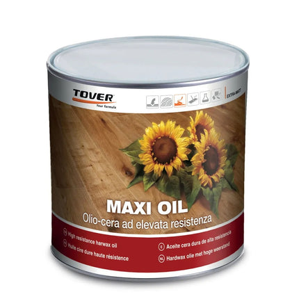 Tover Maxi Hard Wax Oil 2.5 Ltr - Nourishing and Protecting Oil for Wood Floors | Pukka Flooring