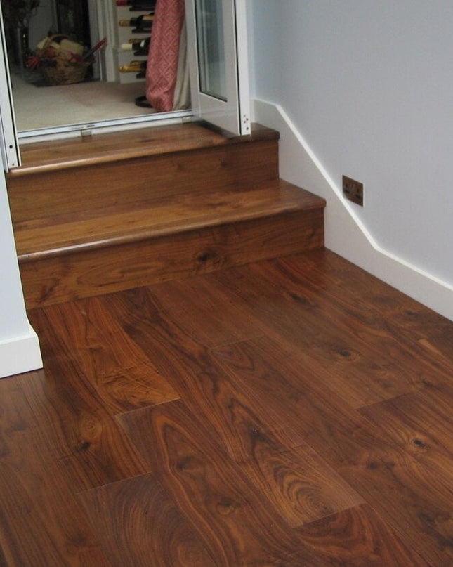 Walnut T&G UV Lacquered Plank Engineered Flooring | Pukka Flooring
