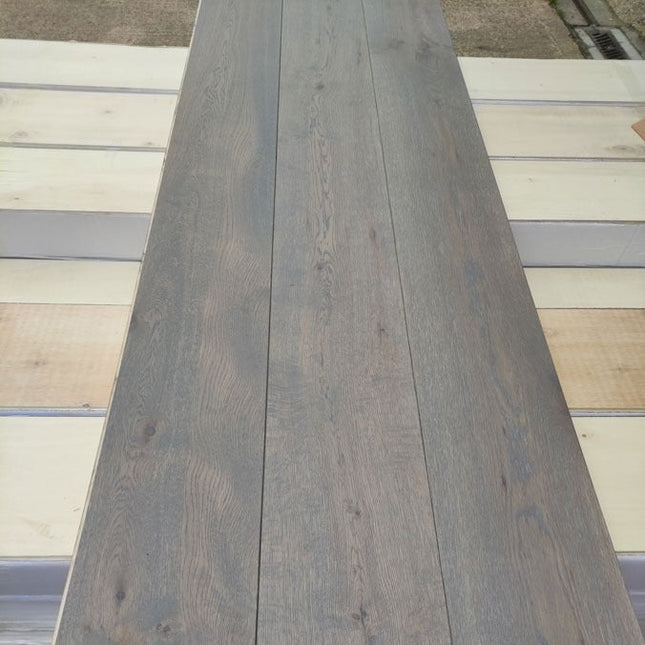 Calypso UV Brushed Oiled T&G Oak Flooring 14/3 190 1900  |Pukka Flooring