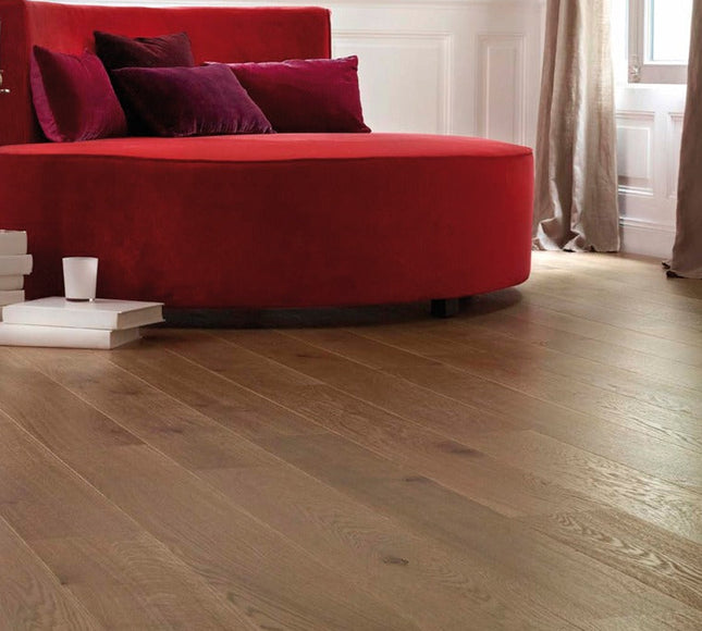New Coffee Brushed UV Lacquered Oak Flooring  |Pukka Flooring