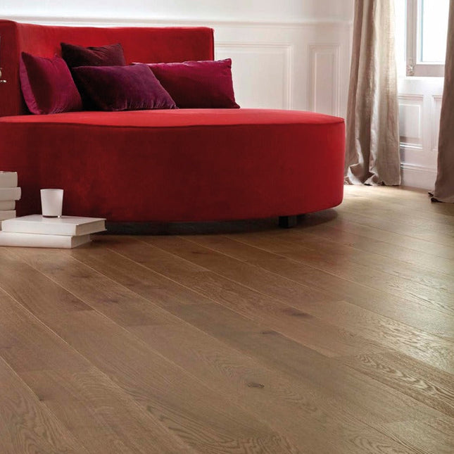 New Coffee Brushed UV Lacquered Oak Flooring  |Pukka Flooring