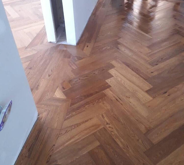 Unfinished Oak Parquet Engineered Flooring | Pukka Flooring
