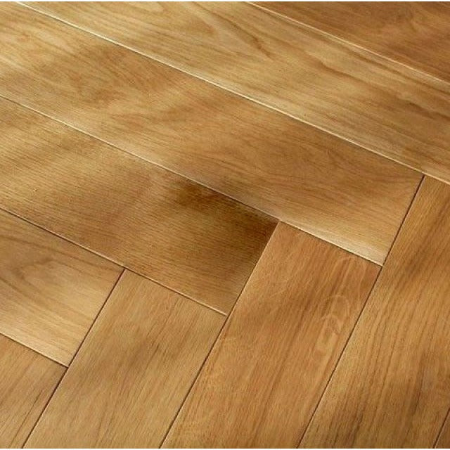 Natural Brushed Parquet Engineered Wood Flooring | Pukka Flooring