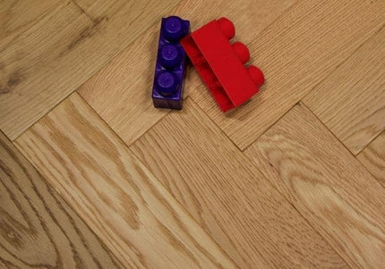 Raw Oak Brushed Lacquered Parquet Flooring | Pukka Flooring