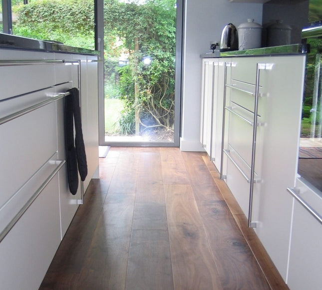 Walnut T&G UV Lacquered Plank Engineered Flooring | Pukka Flooring