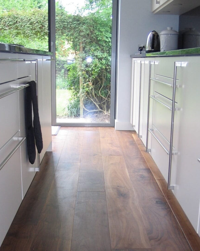 Walnut T&G UV Lacquered Plank Engineered Flooring | Pukka Flooring