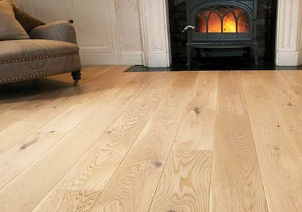 Natural Click Brushed Plank Engineered Flooring | Pukka Flooring