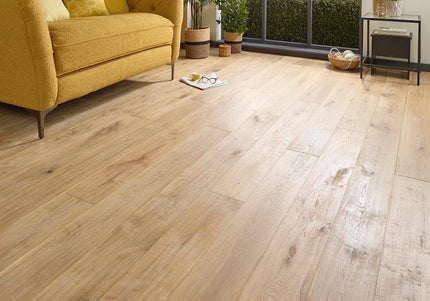 Smoked White 3D Brushed Oiled T&G Oak Flooring 15/4 190 1900  |Pukka Flooring