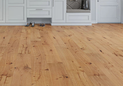 Natural Brushed XL Plank Engineered Wood Flooring | Pukka Flooring