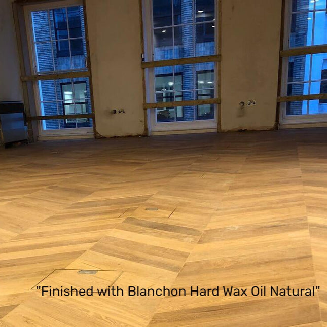 Unfinished Oak Chevron Engineered Flooring | Pukka Flooring