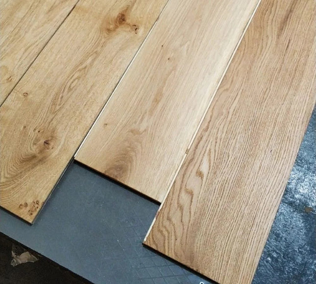Natural Brushed Plank Engineered Wood Flooring | Pukka Flooring