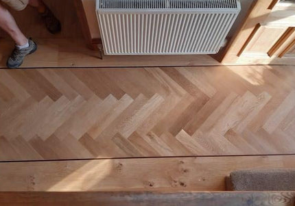 Unfinished Oak Parquet Engineered Flooring | Pukka Flooring