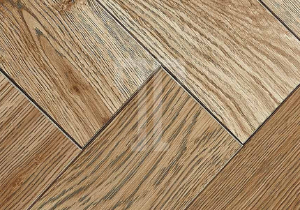 Unfinished Oak Chevron Engineered Flooring | Pukka Flooring