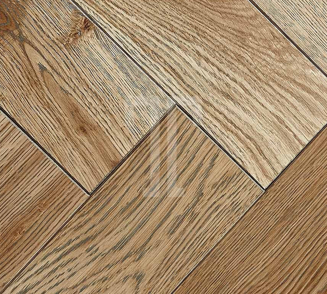 Unfinished Oak Chevron Engineered Flooring | Pukka Flooring